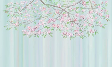 Фото Фреска ALBA Natura арт. 800150 - Лес и деревья | Студия фресок и фотопанно "La Stanza"