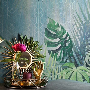 Фото Фреска ALBA Tropic арт. 800201 - Тропики  | Студия фресок и фотопанно "La Stanza"