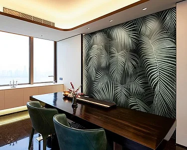 Фото Фреска Tesoro арт. 01212-F - Тропики  | Студия фресок и фотопанно "La Stanza"