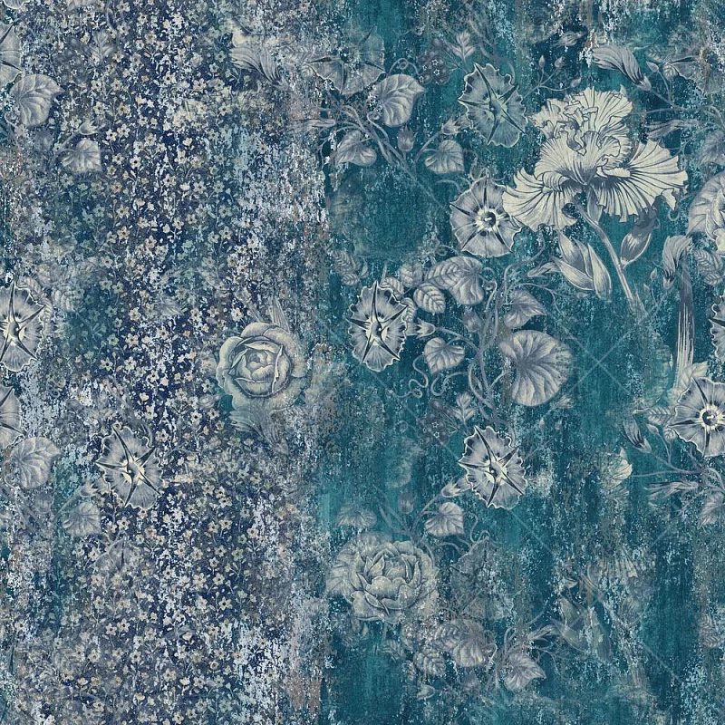 Фото Фреска ALBA Textures арт. 800295 - Цветы | Студия фресок и фотопанно "La Stanza" 1