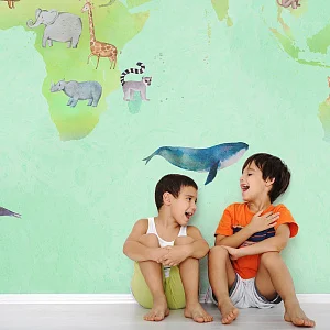 Фото Фреска Детские фрески арт. 800548 - Детские|Для девочки | Студия фресок и фотопанно "La Stanza"