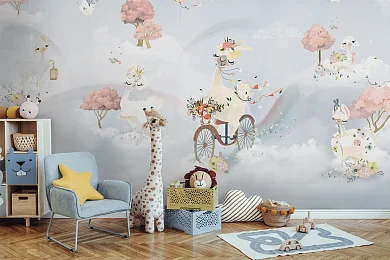 Фото Фреска ALBA Dreams арт. 800587 - Детские|Для девочки | Студия фресок и фотопанно "La Stanza"