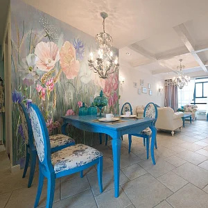 Фото Фреска ALBA Flora арт. 800615 - Цветы | Студия фресок и фотопанно "La Stanza"