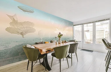 Фото Фреска Tesoro арт. 01482-G - Графика  | Студия фресок и фотопанно "La Stanza"