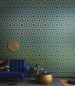 Фото Фреска Tesoro арт. 01621-G - Орнаменты | Студия фресок и фотопанно "La Stanza"