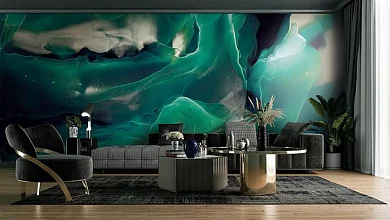 Фото Фреска ALBA Abstract арт. 01732-GL - Флюиды  | Студия фресок и фотопанно "La Stanza"