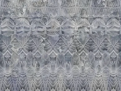 Фото Монохромный орнамент - Графика  | Студия фресок и фотопанно "La Stanza"