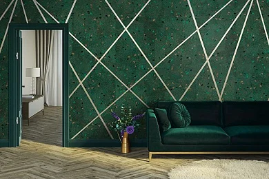 Фото Фреска Tesoro арт. 01513-GL - Line art | Студия фресок и фотопанно "La Stanza"