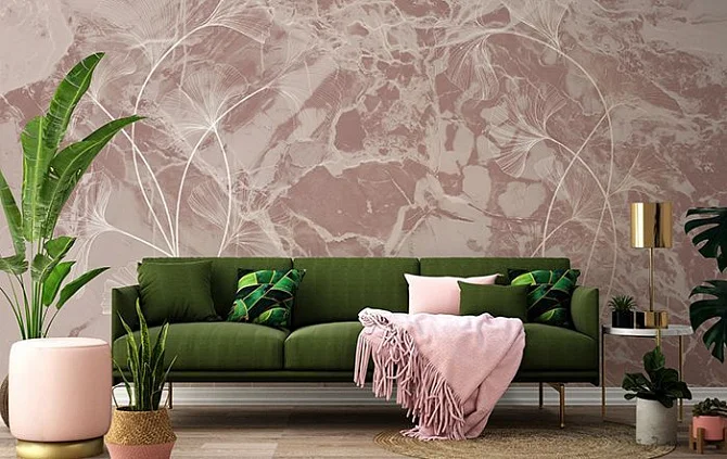 Фото Фреска Tesoro арт. 01316-GL - Line art | Студия фресок и фотопанно "La Stanza"