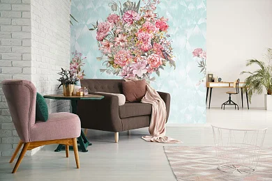 Фото Фреска ALBA Flora арт. 800271 - Цветы | Студия фресок и фотопанно "La Stanza"
