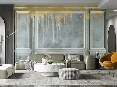 Фото Фреска Tesoro 2 арт. 02197-G -  | Студия фресок и фотопанно "La Stanza"