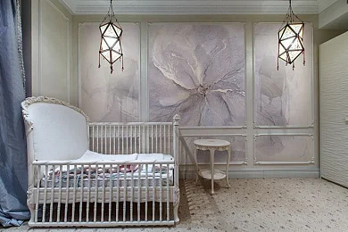 Фото Фреска ALBA Abstract арт. 01742-G - Флюиды  | Студия фресок и фотопанно "La Stanza"