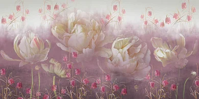 Фото Фреска Тренды Флориано арт. 980317 - Цветы | Студия фресок и фотопанно "La Stanza"