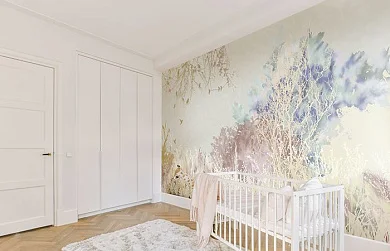 Фото Фреска Tesoro арт. 01261-GL - Лес и деревья | Студия фресок и фотопанно "La Stanza"