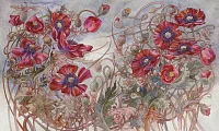 Фото Фреска ALBA Flora арт. 800670 - Цветы | Студия фресок и фотопанно "La Stanza" 1