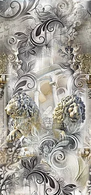 Фото Фреска Орнаменты и потолки Классические орнаменты арт. 7080 - Сюжеты|Ретро | Студия фресок и фотопанно "La Stanza"