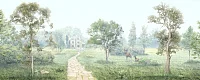 Фото Фреска ALBA Natura арт. 800110 - Лес и деревья | Студия фресок и фотопанно "La Stanza" 1