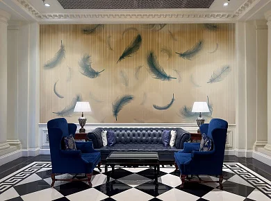 Фото Фреска Tesoro 2 арт. 02183-GL - Графика  | Студия фресок и фотопанно "La Stanza"