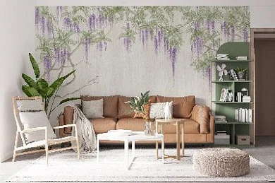 Фото Фреска Тренды Шинуазри арт. 980061 - Шинуазри | Студия фресок и фотопанно "La Stanza"