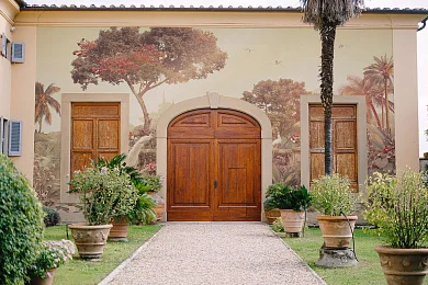 Фото Фреска ALBA Natura арт. 800118 - Лес и деревья | Студия фресок и фотопанно "La Stanza"