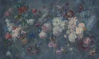 Фото Фреска ALBA Flora арт. 800626 - Цветы | Студия фресок и фотопанно "La Stanza" 1