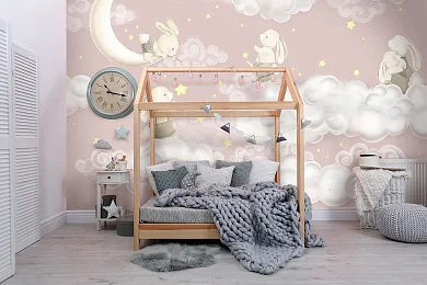 Фото Фреска Детские фрески арт. 800583 - Детские|Для девочки | Студия фресок и фотопанно "La Stanza"