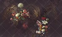 Фото Фреска ALBA Flora арт. 800265 - Цветы | Студия фресок и фотопанно "La Stanza" 1