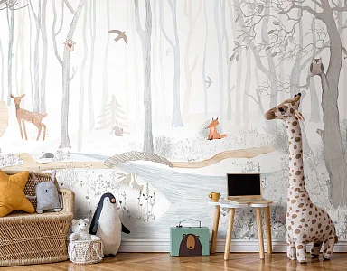 Фото Фреска ALBA Dreams арт. 800590 - Детские|Для мальчика  | Студия фресок и фотопанно "La Stanza"