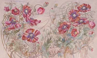 Фото Фреска ALBA Flora арт. 800672 - Цветы | Студия фресок и фотопанно "La Stanza" 1