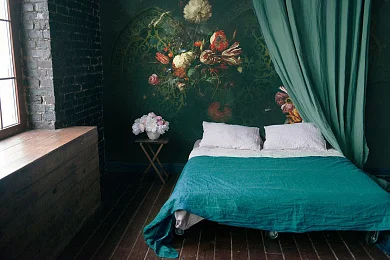 Фото Фреска ALBA Flora арт. 800267 - Цветы | Студия фресок и фотопанно "La Stanza"