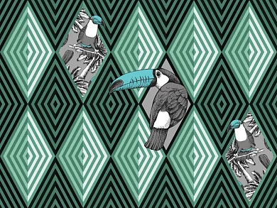 Фото Фреска Тренды Простые решения арт. 910717 - Детские|Для мальчика  | Студия фресок и фотопанно "La Stanza"