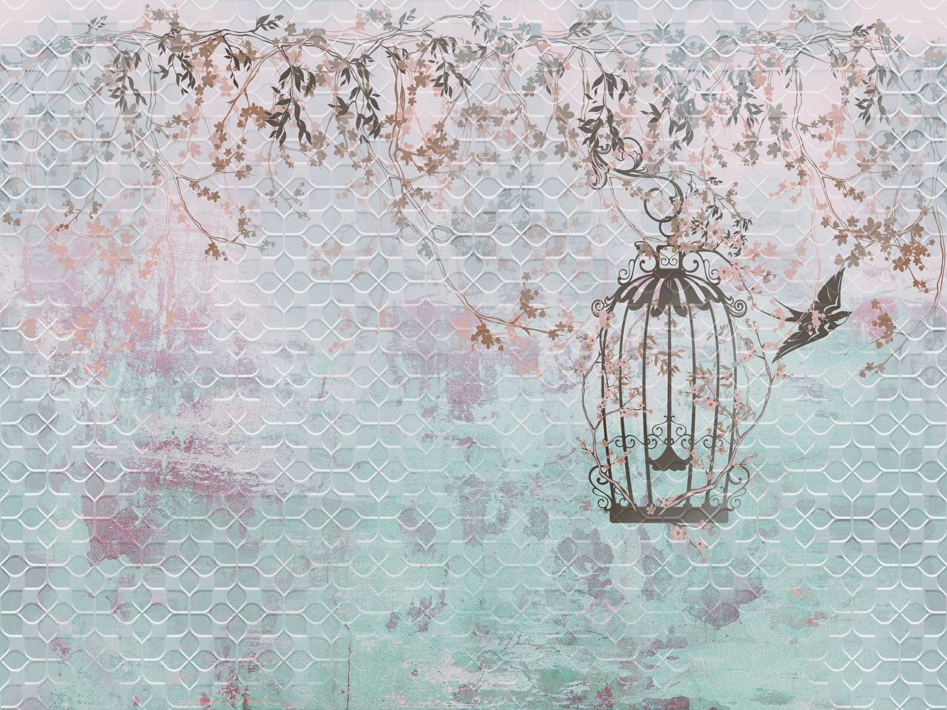 Фото Фреска Тренды Простые решения арт. 910536 - Цветы | Студия фресок и фотопанно "La Stanza"