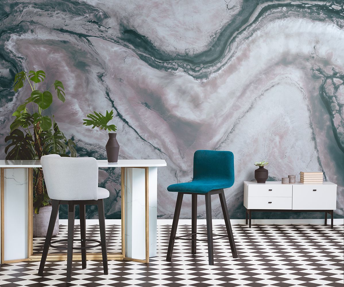 Фото Фреска ALBA Abstract арт. 800692 - Флюиды  | Студия фресок и фотопанно "La Stanza"