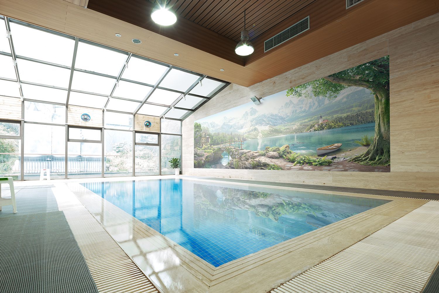 Фото Фреска ALBA Natura арт. 800105 - Лес и деревья | Студия фресок и фотопанно "La Stanza"