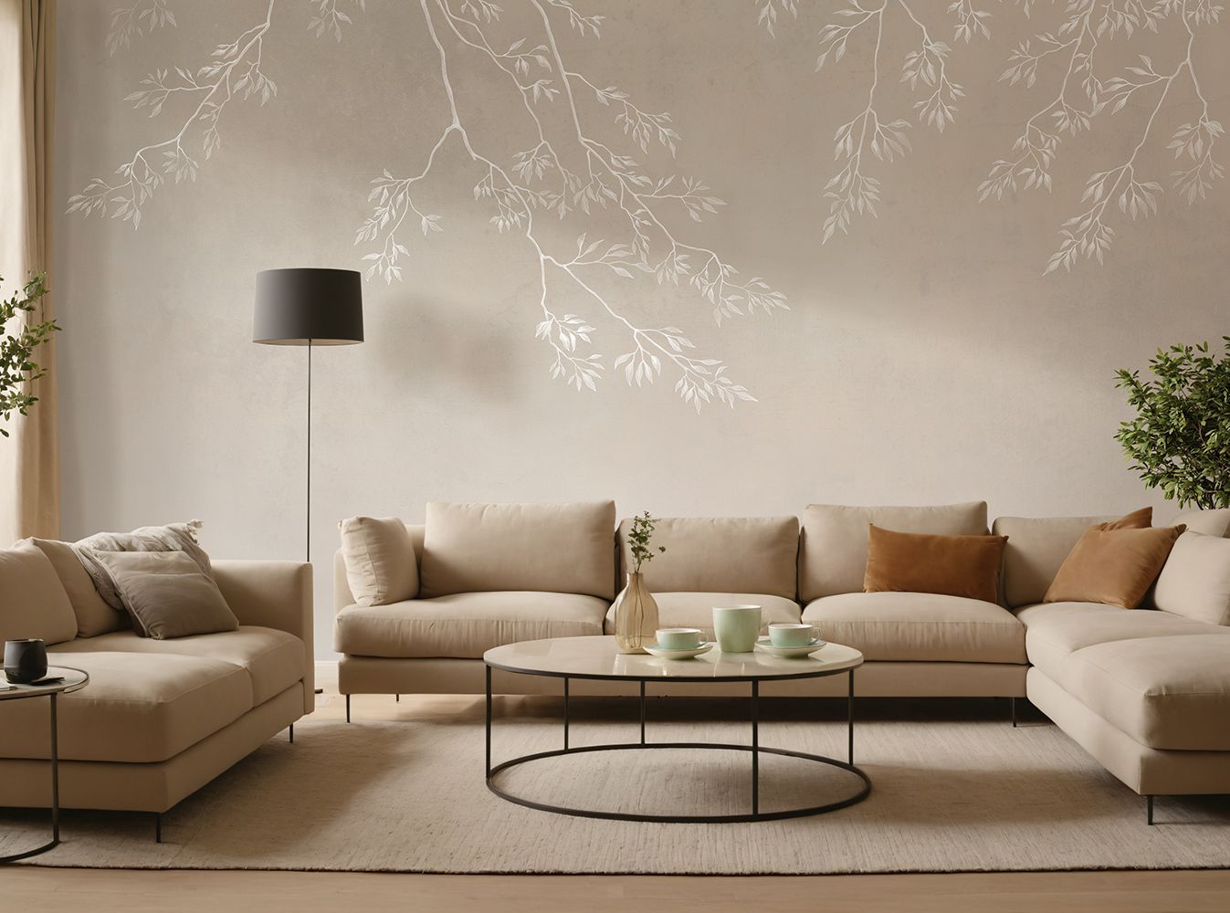 Фото Фреска Tesoro 2 арт. 02116-F - Графика  | Студия фресок и фотопанно "La Stanza"