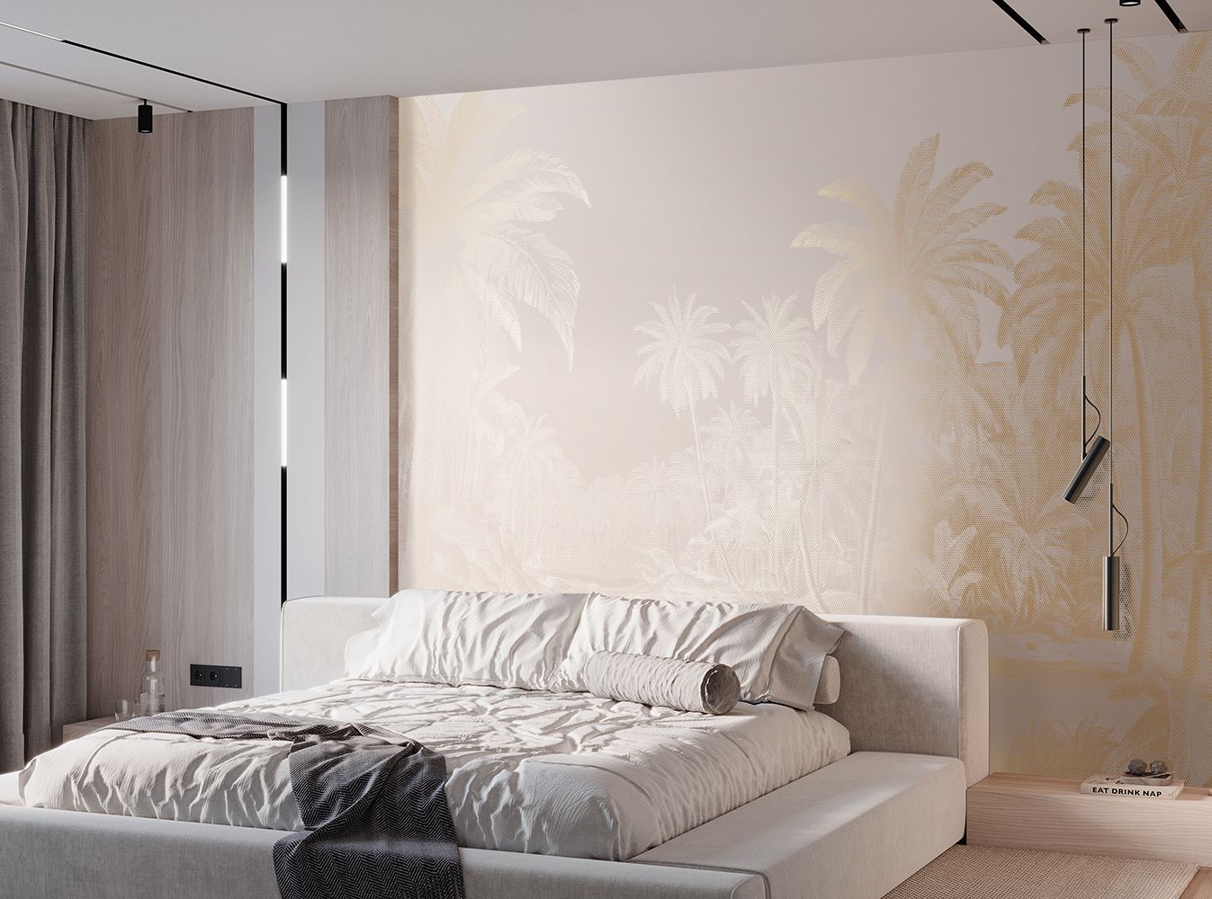 Фото Фреска Tesoro 2 арт. 02010-GL - Тропики  | Студия фресок и фотопанно "La Stanza"