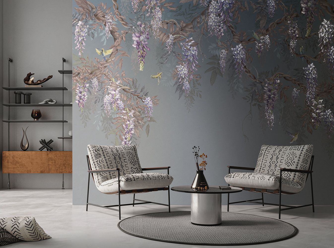 Фото Фреска Tesoro 2 арт. 02123-S - Лес и деревья | Студия фресок и фотопанно "La Stanza"