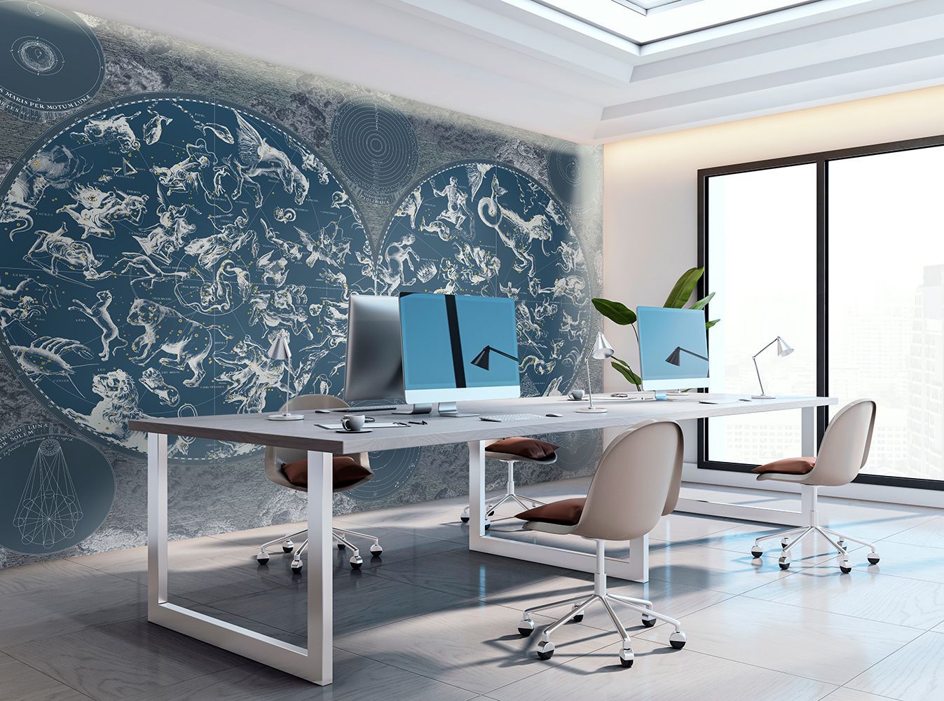 Фото Фреска Tesoro 2 арт. 02143-F - Сюжеты|Карты мира | Студия фресок и фотопанно "La Stanza"