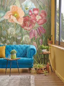 Фото Фреска ALBA Flora арт. 800617 - Цветы | Студия фресок и фотопанно "La Stanza"