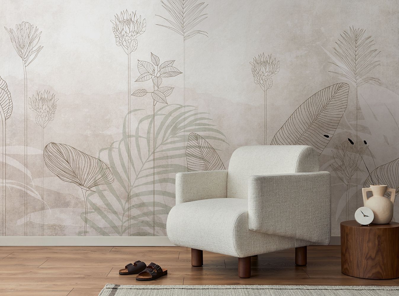 Фото Фреска Tesoro 2 арт. 02044-F - Лес и деревья | Студия фресок и фотопанно "La Stanza"