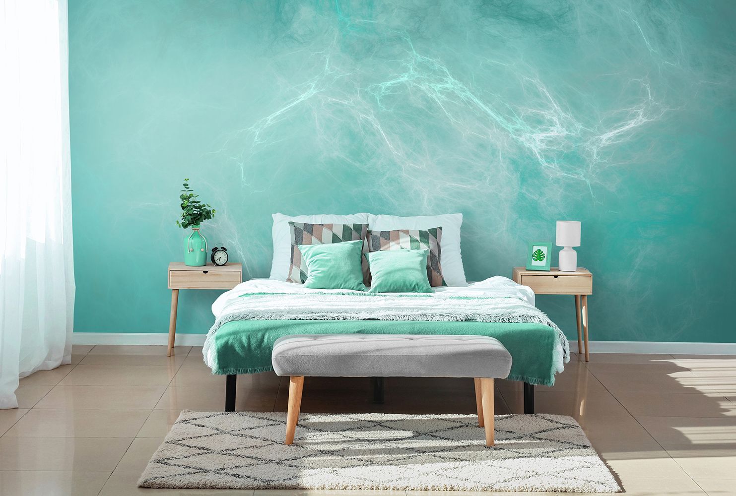 Фото Фреска ALBA Abstract арт. 800501 - Флюиды  | Студия фресок и фотопанно "La Stanza"