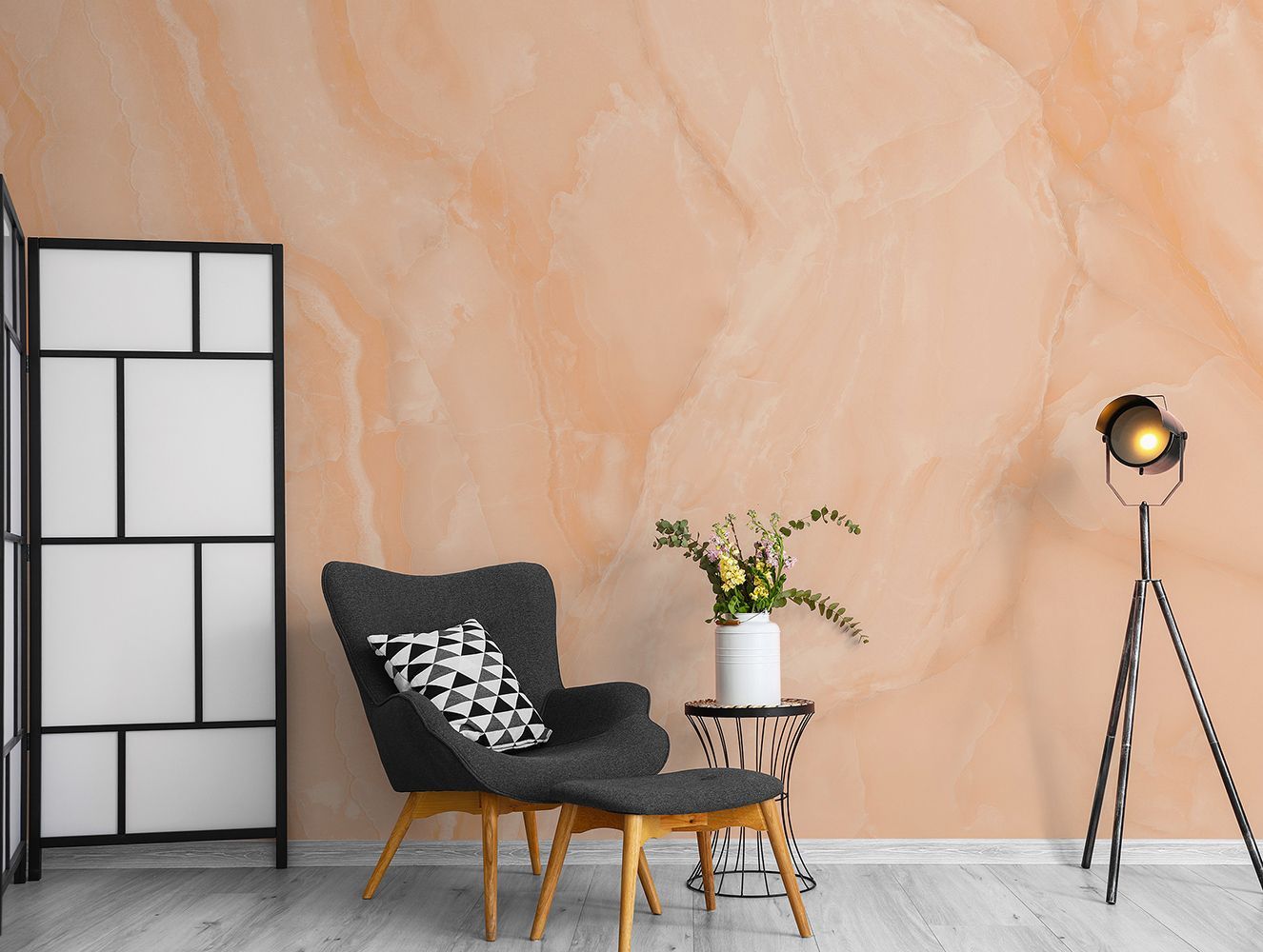 Фото Фреска ALBA Textures арт. 800348 -  | Студия фресок и фотопанно "La Stanza"