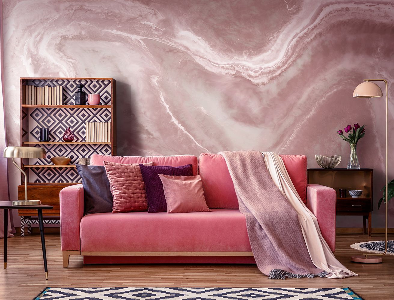 Фото Фреска ALBA Abstract арт. 800693 - Флюиды  | Студия фресок и фотопанно "La Stanza"