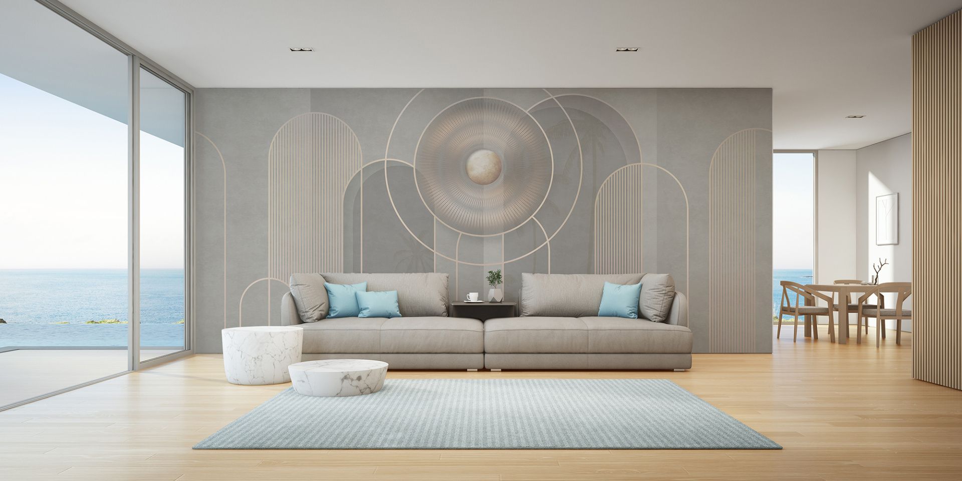 Фото Фреска ALBA Graphics арт. 800397 - Графика  | Студия фресок и фотопанно "La Stanza"