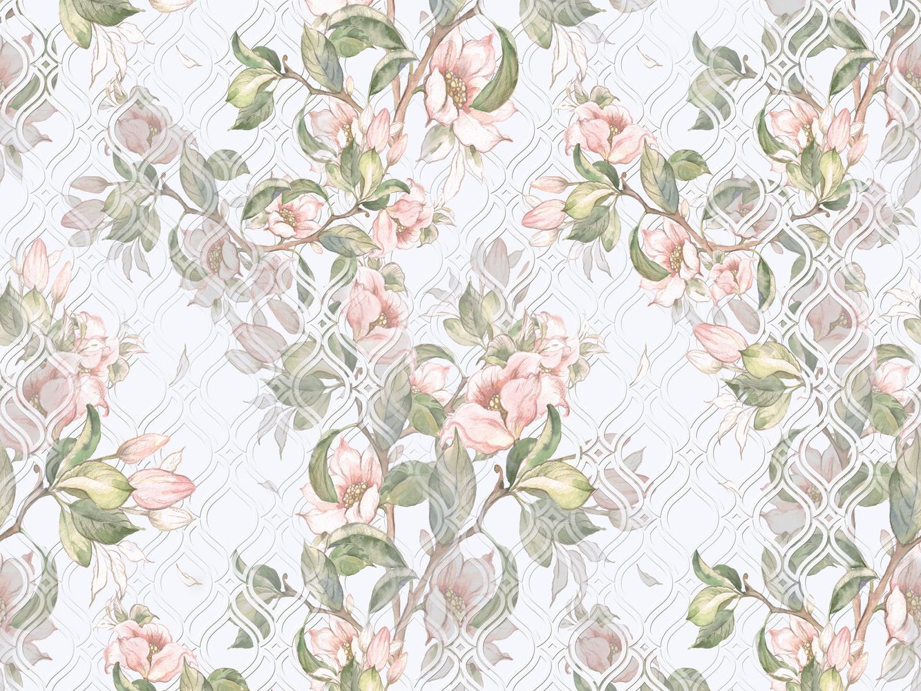 Фото Фреска Тренды Простые решения арт. 910525 - Цветы | Студия фресок и фотопанно "La Stanza"