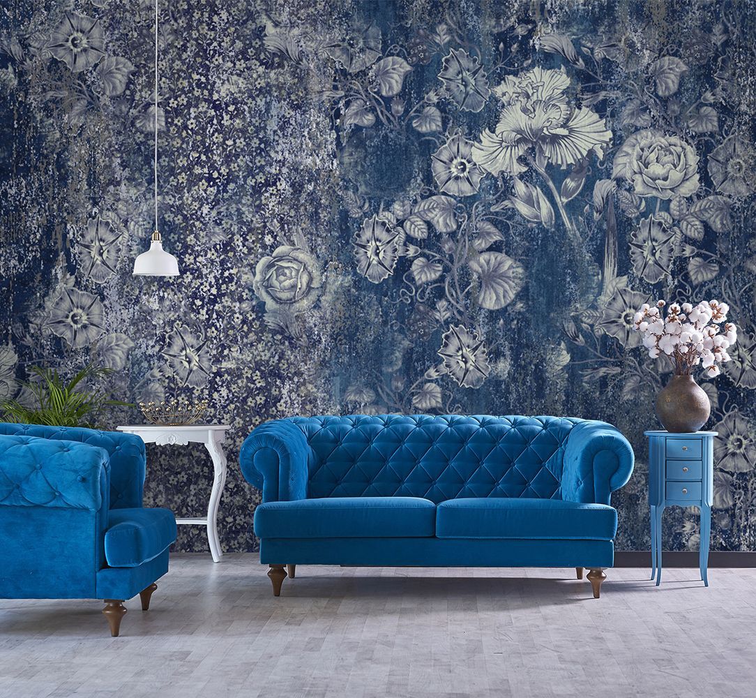 Фото Фреска ALBA Textures арт. 800297 - Цветы | Студия фресок и фотопанно "La Stanza"