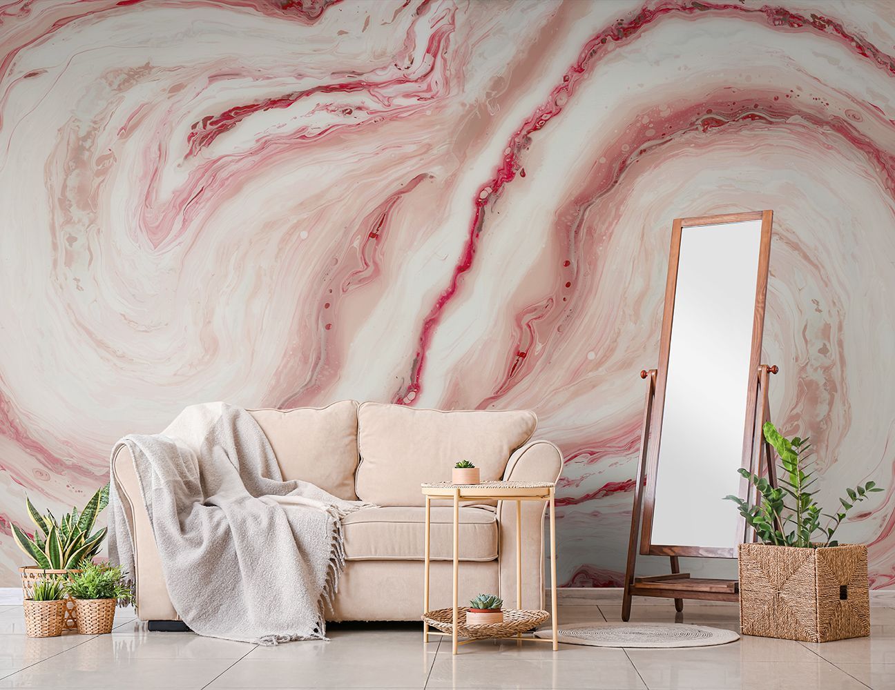 Фото Фреска ALBA Abstract арт. 800702 - Флюиды  | Студия фресок и фотопанно "La Stanza"