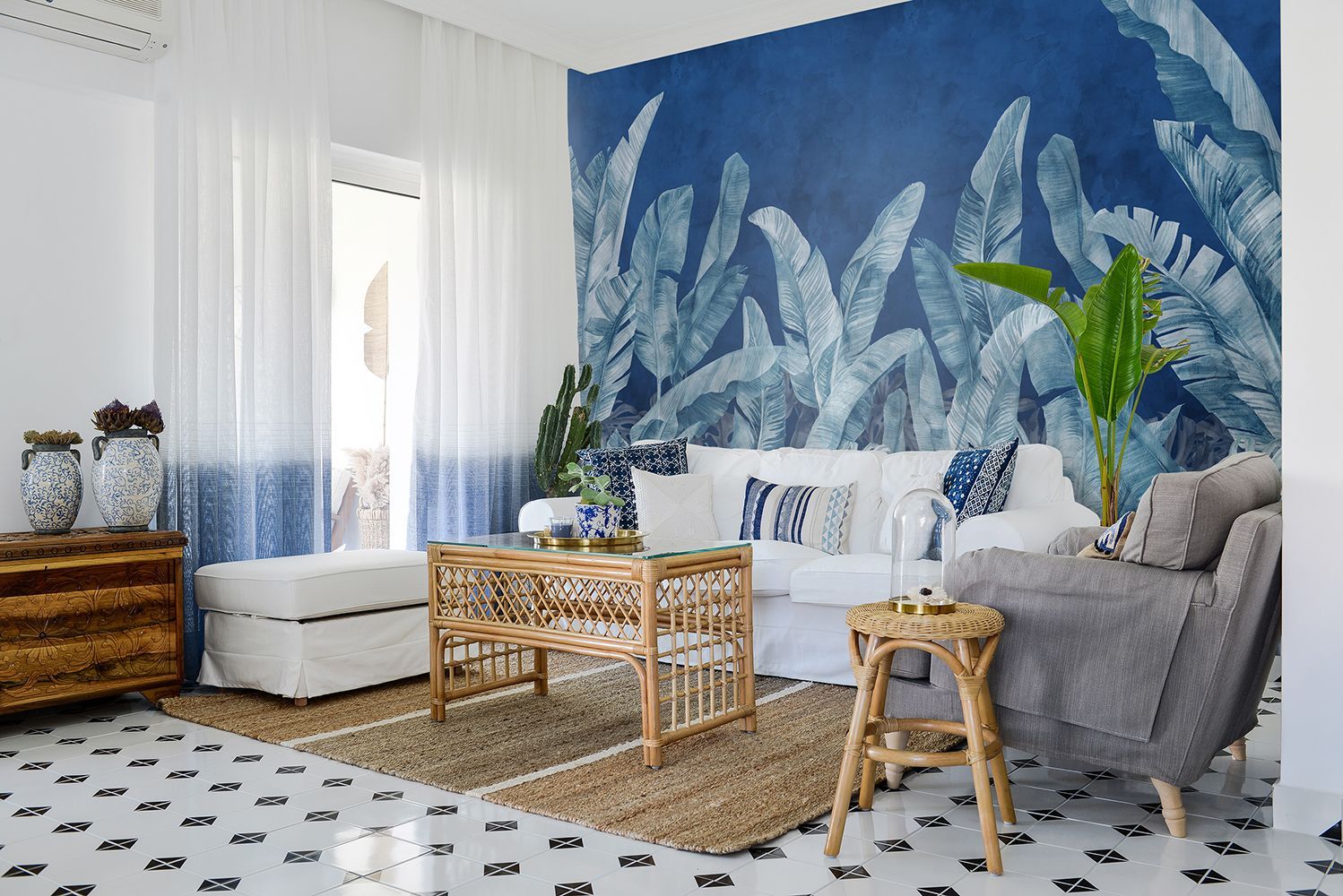 Фото Фреска ALBA Tropic арт. 800198 - Тропики  | Студия фресок и фотопанно "La Stanza"