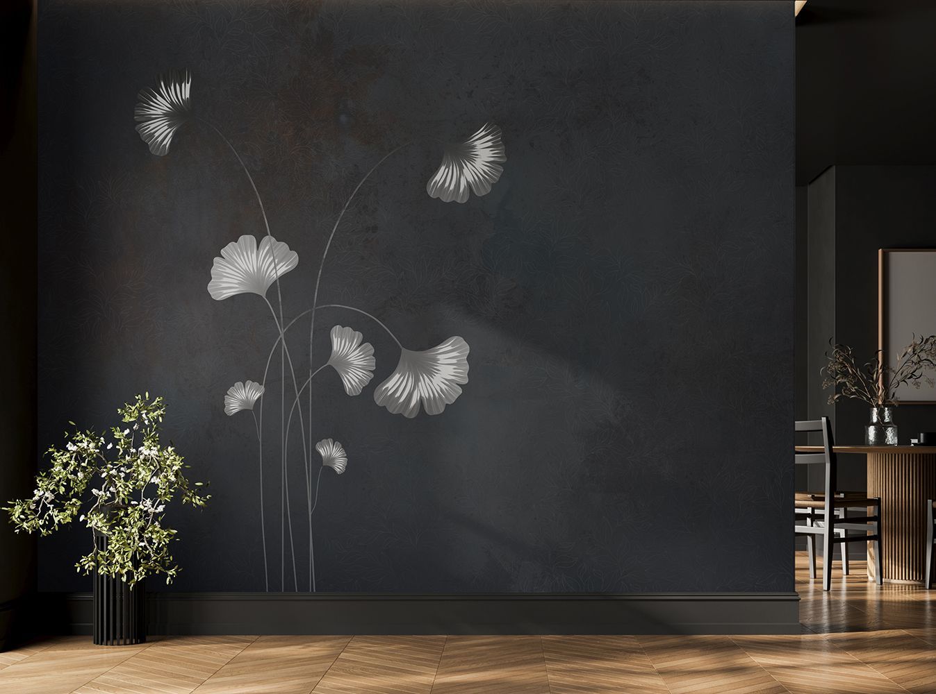 Фото Фреска Tesoro 2 арт. 02053-S - Графика  | Студия фресок и фотопанно "La Stanza"