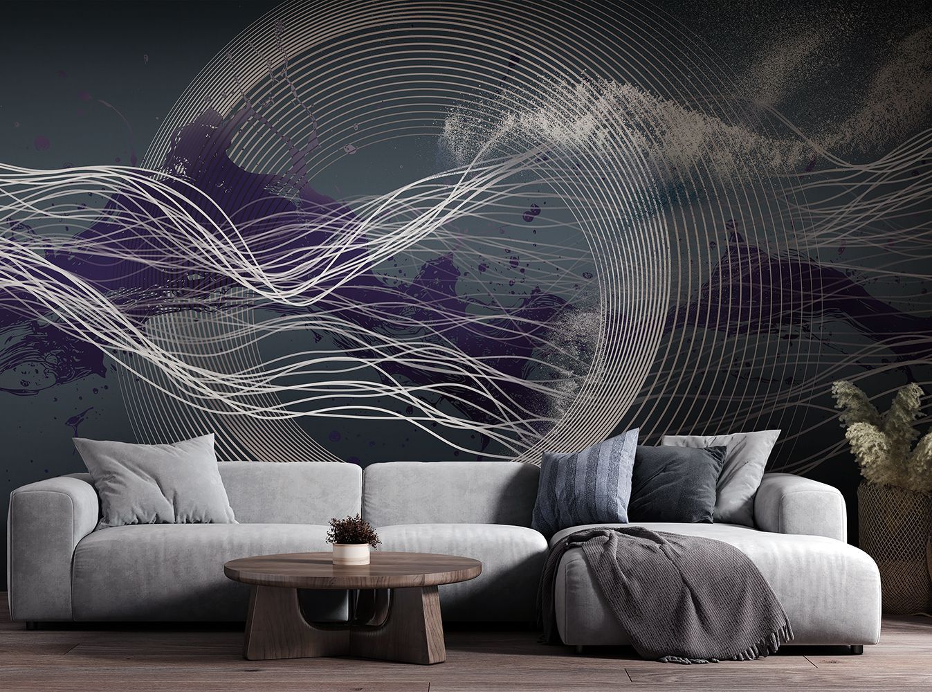 Фото Фреска Tesoro 2 арт. 02102-S - Графика  | Студия фресок и фотопанно "La Stanza"